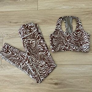 NEW Noli Zebra Activewear Set